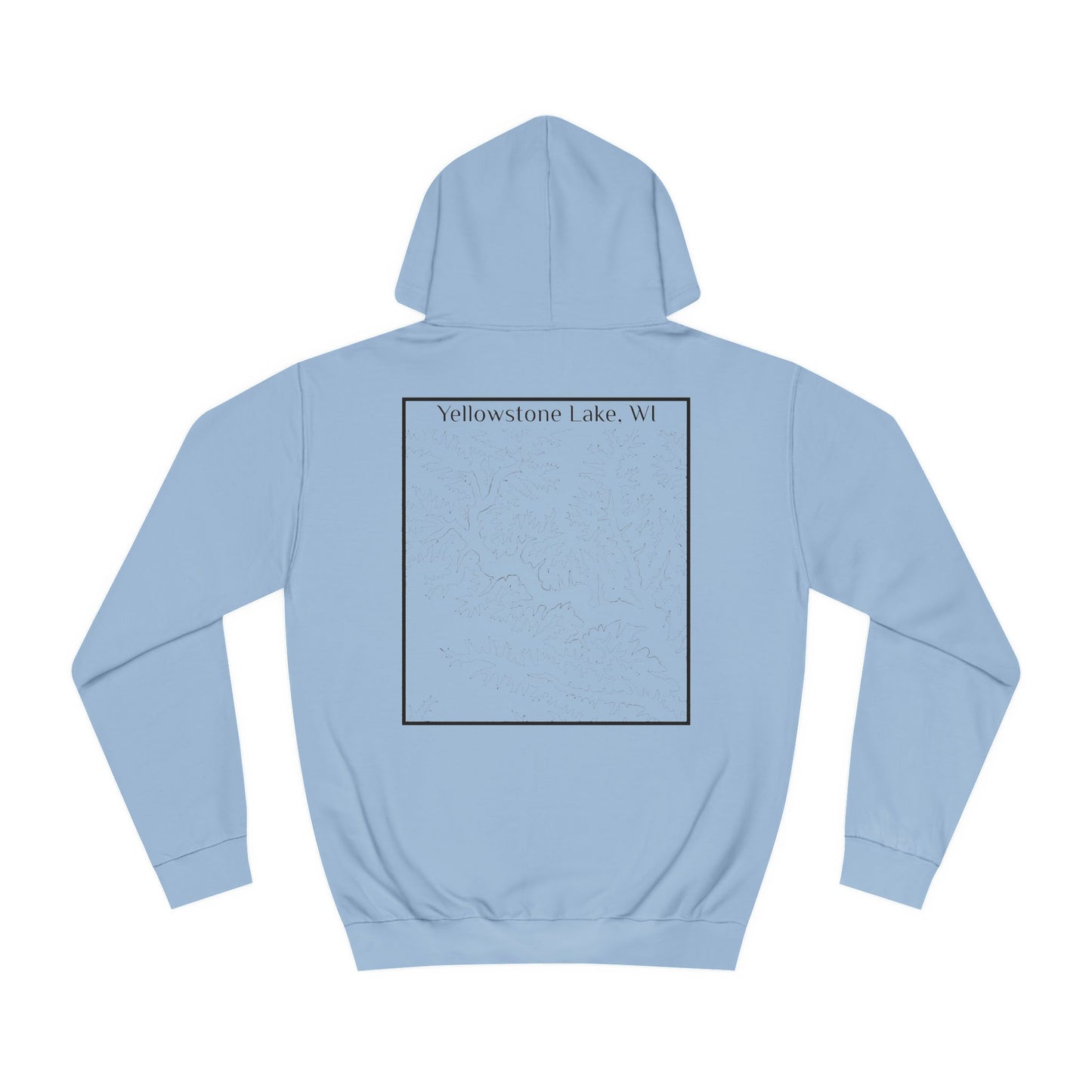 Yellowstone Lake, WI Hooded Sweatshirt