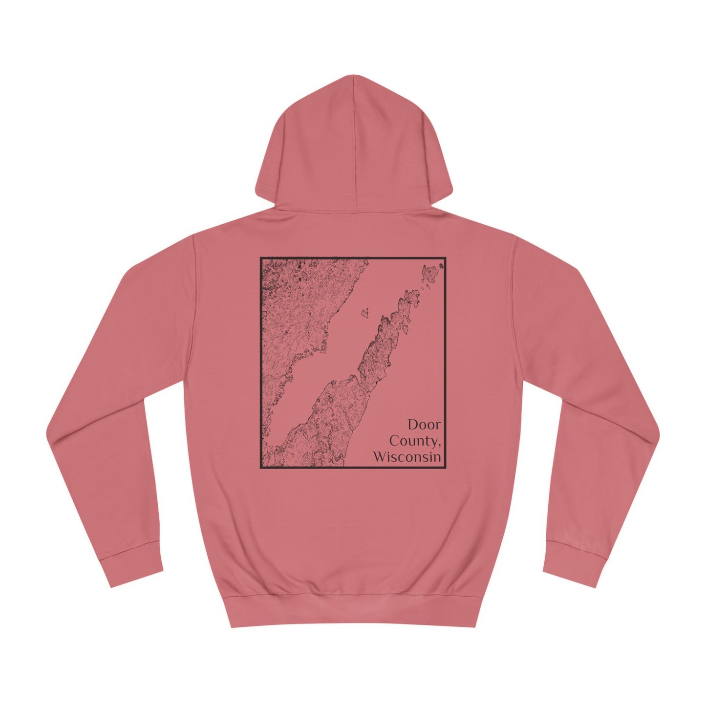 Door County, WI Hooded Sweatshirt