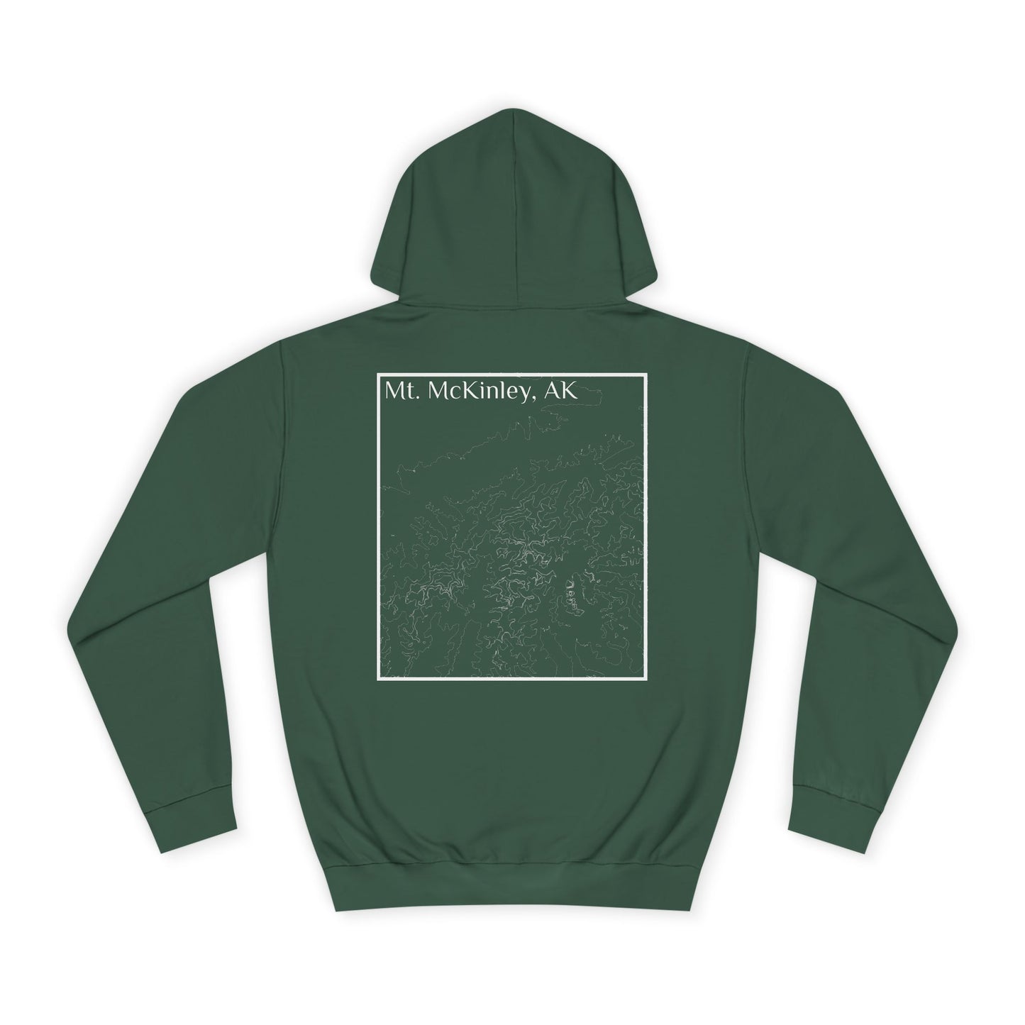 Mt. McKinley, AK Hooded Sweatshirt