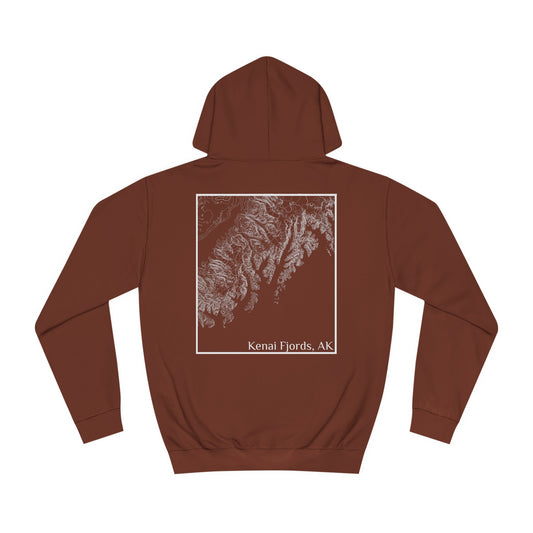 Kenai Fjords, AK Hooded Sweatshirt