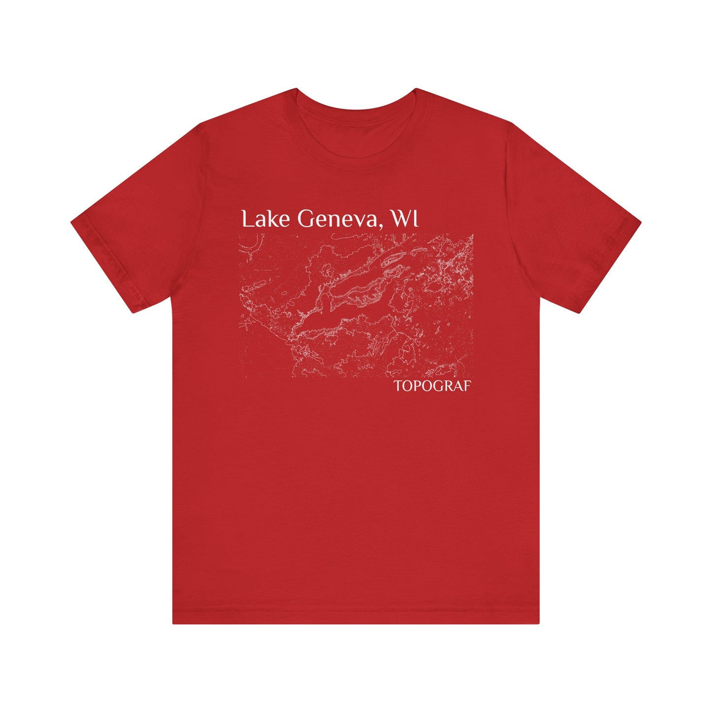 Lake Geneva, WI Short Sleeve Tee