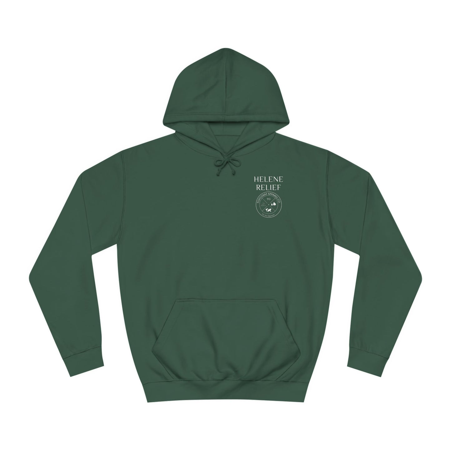 Western North Carolina Helene Relief Hooded Sweatshirt