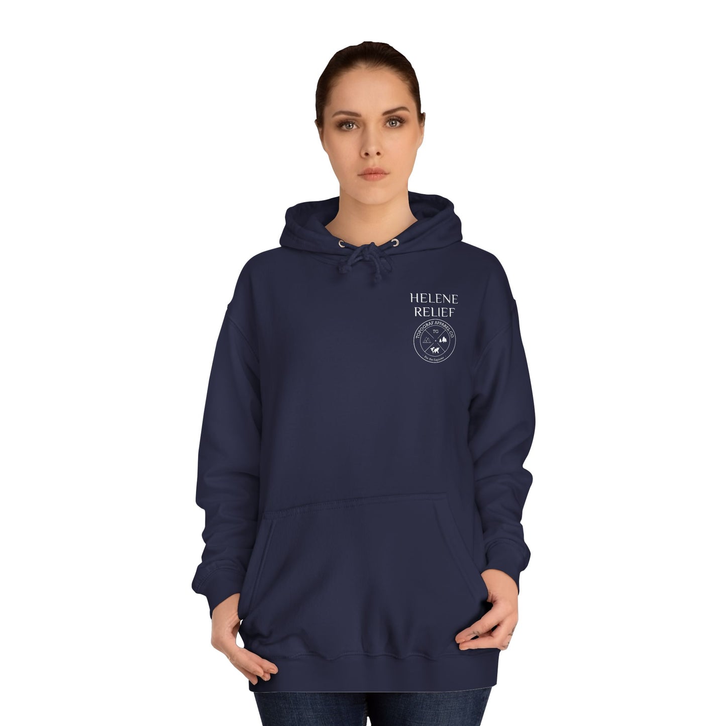 Western North Carolina Helene Relief Hooded Sweatshirt