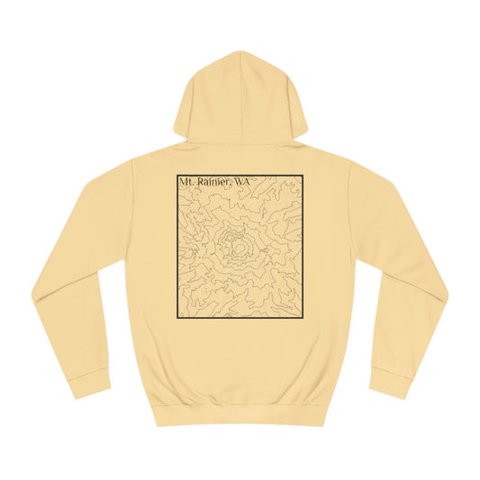 Mt. Rainier, WA Hooded Sweatshirt