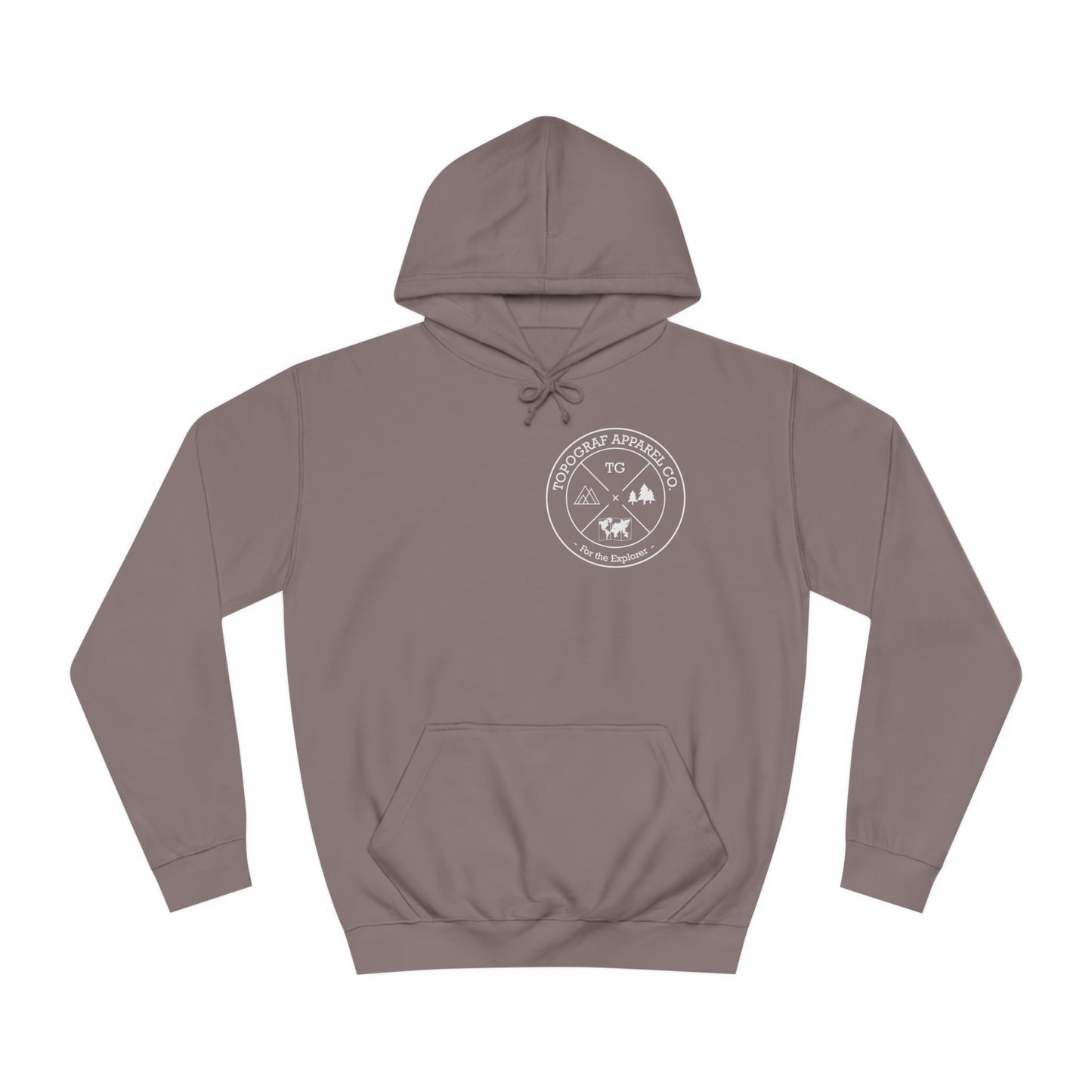 Mt. Denali, AK Hooded Sweatshirt