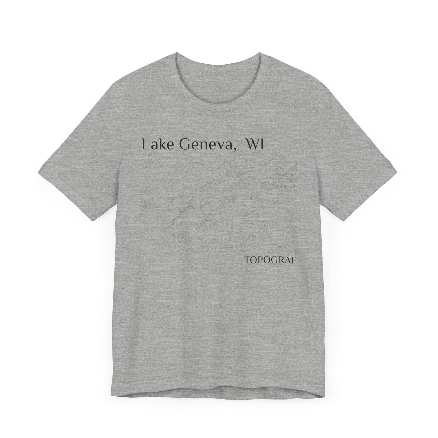 Lake Geneva, WI Short Sleeve Tee