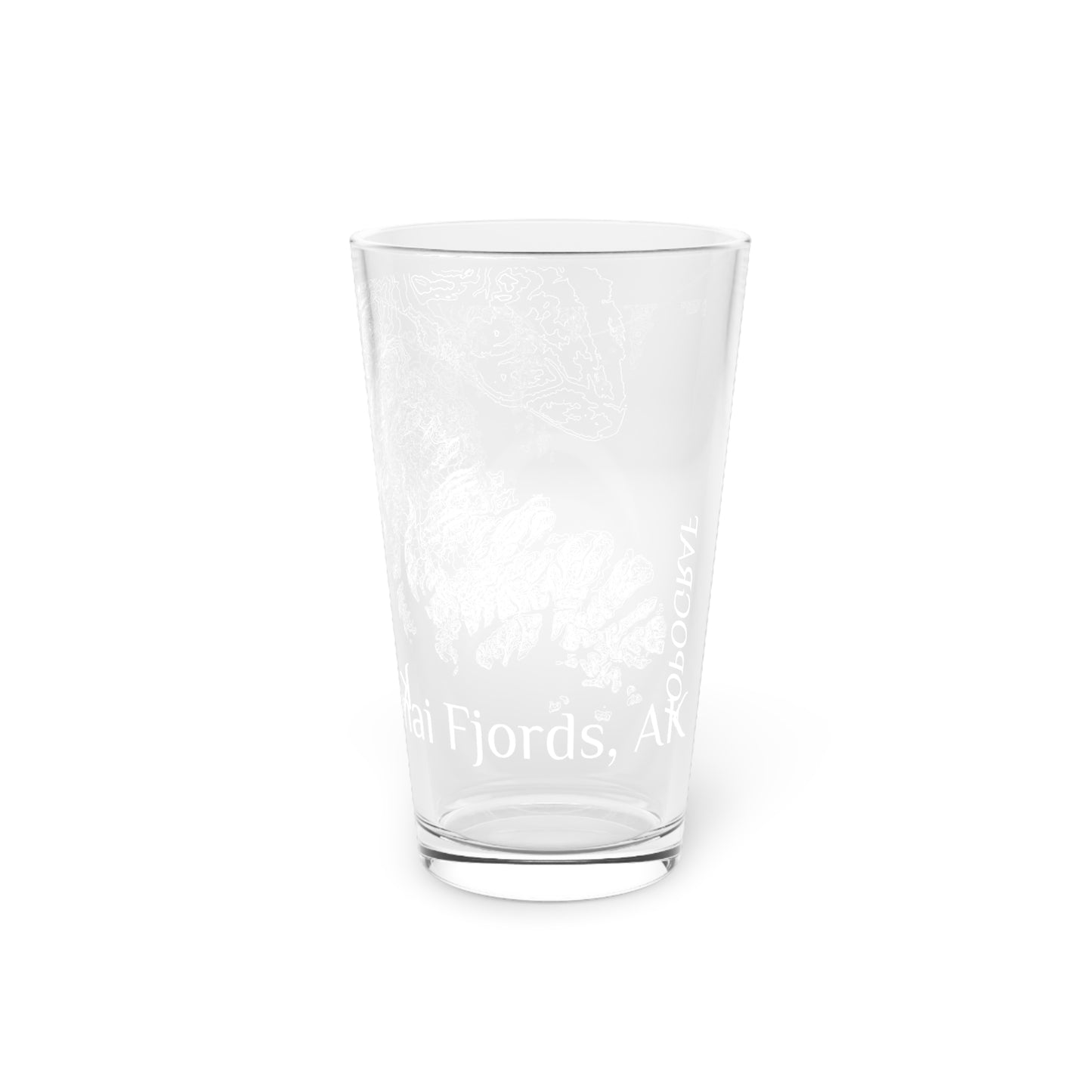 Kenai Fjords, AK Pint Glass, 16oz