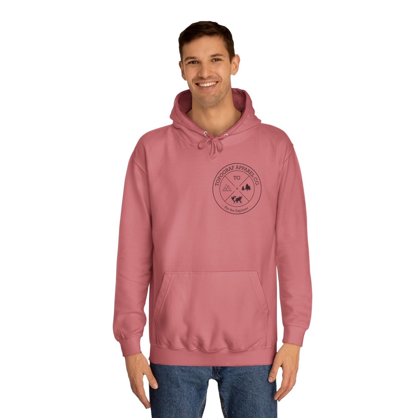 Glacier, MT Hooded Sweatshirt