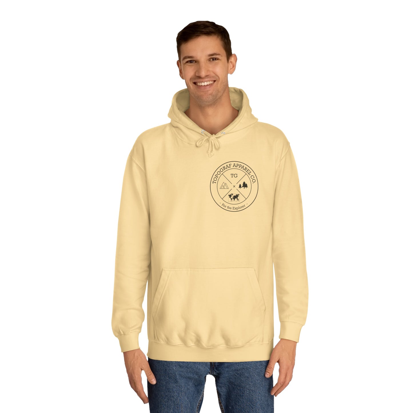 Glacier, MT Hooded Sweatshirt