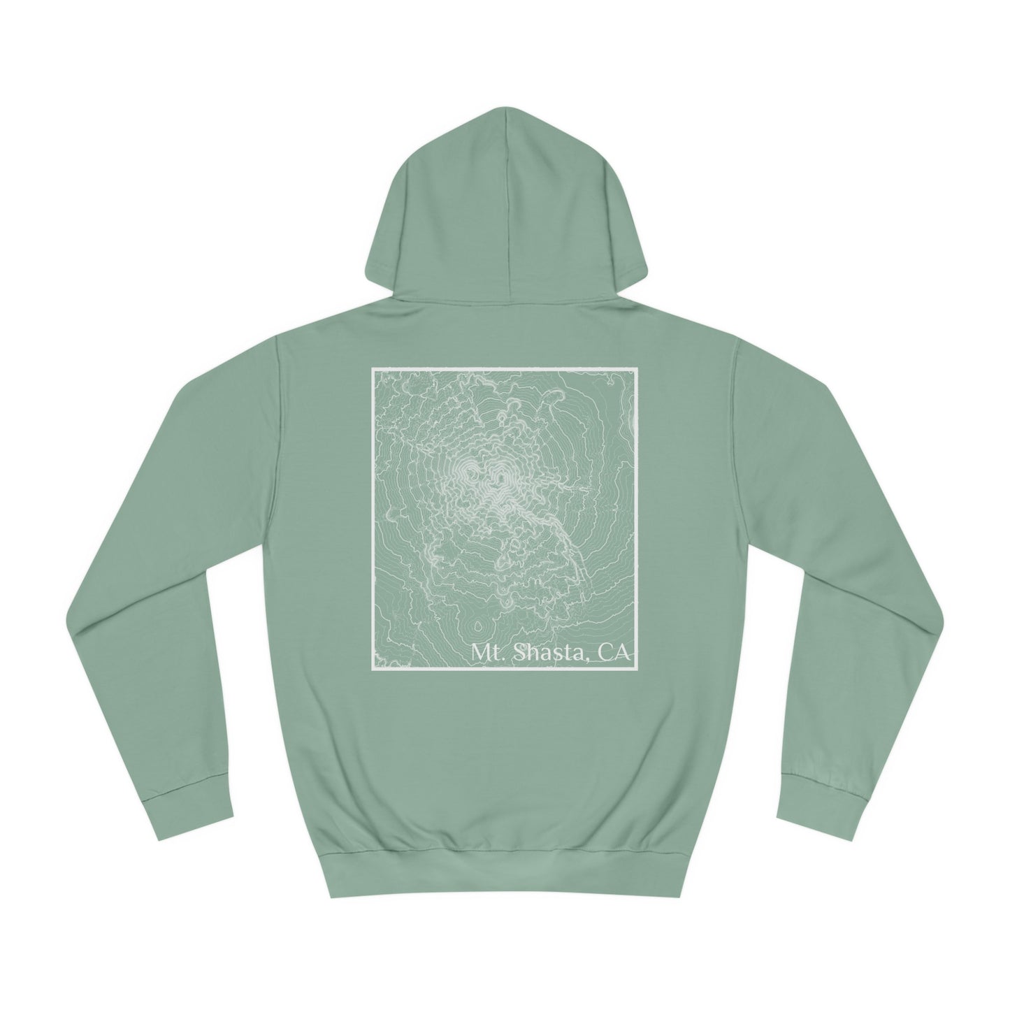 Mt. Shasta, CA Hooded Sweatshirt