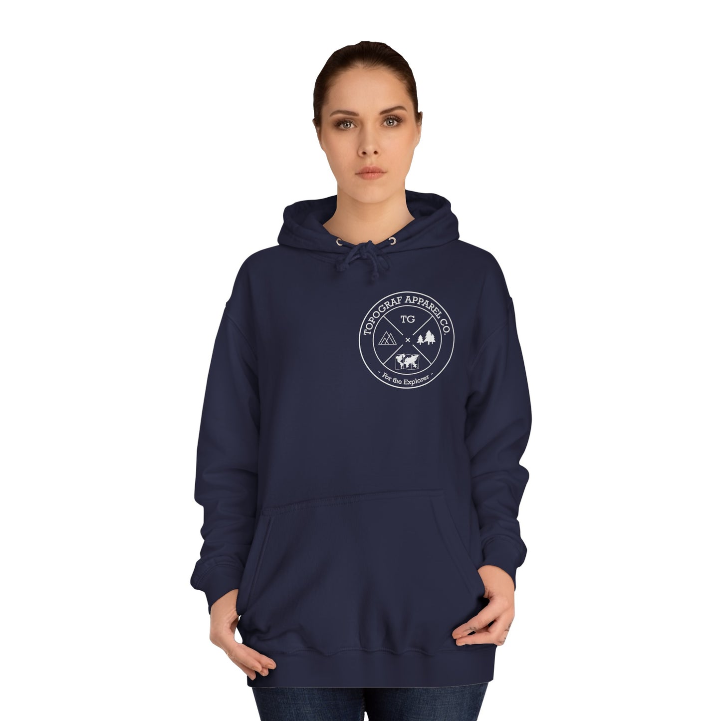 Mt. Denali, AK Hooded Sweatshirt