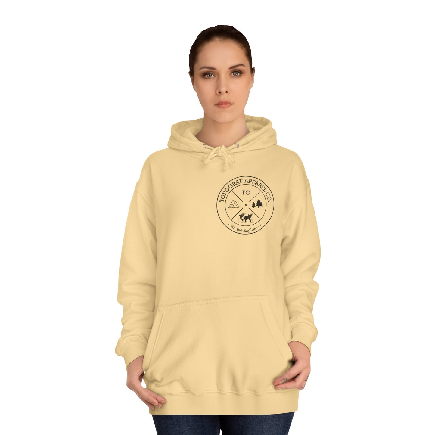 Mt. Denali, AK Hooded Sweatshirt