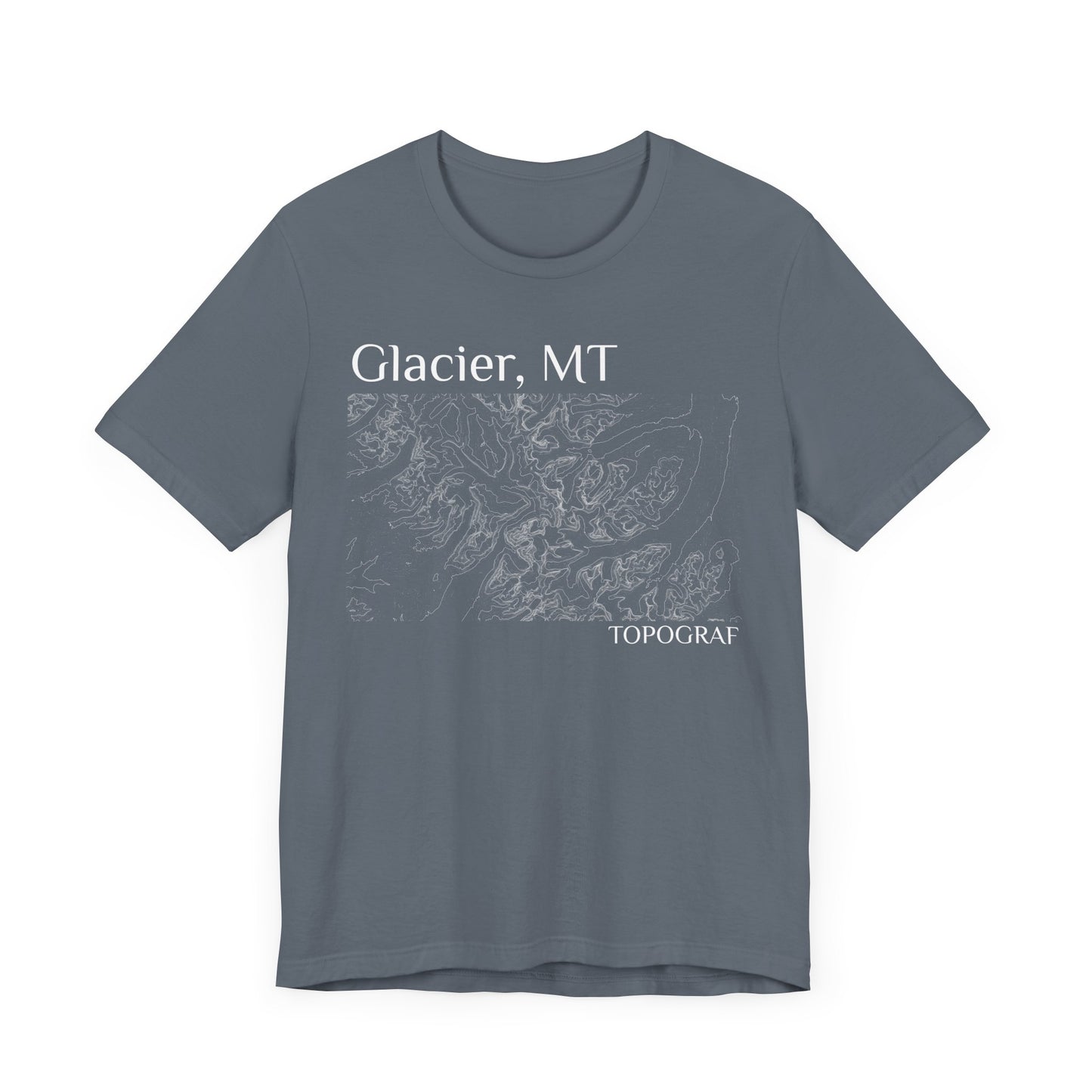 Glacier, MT Short Sleeve Tee