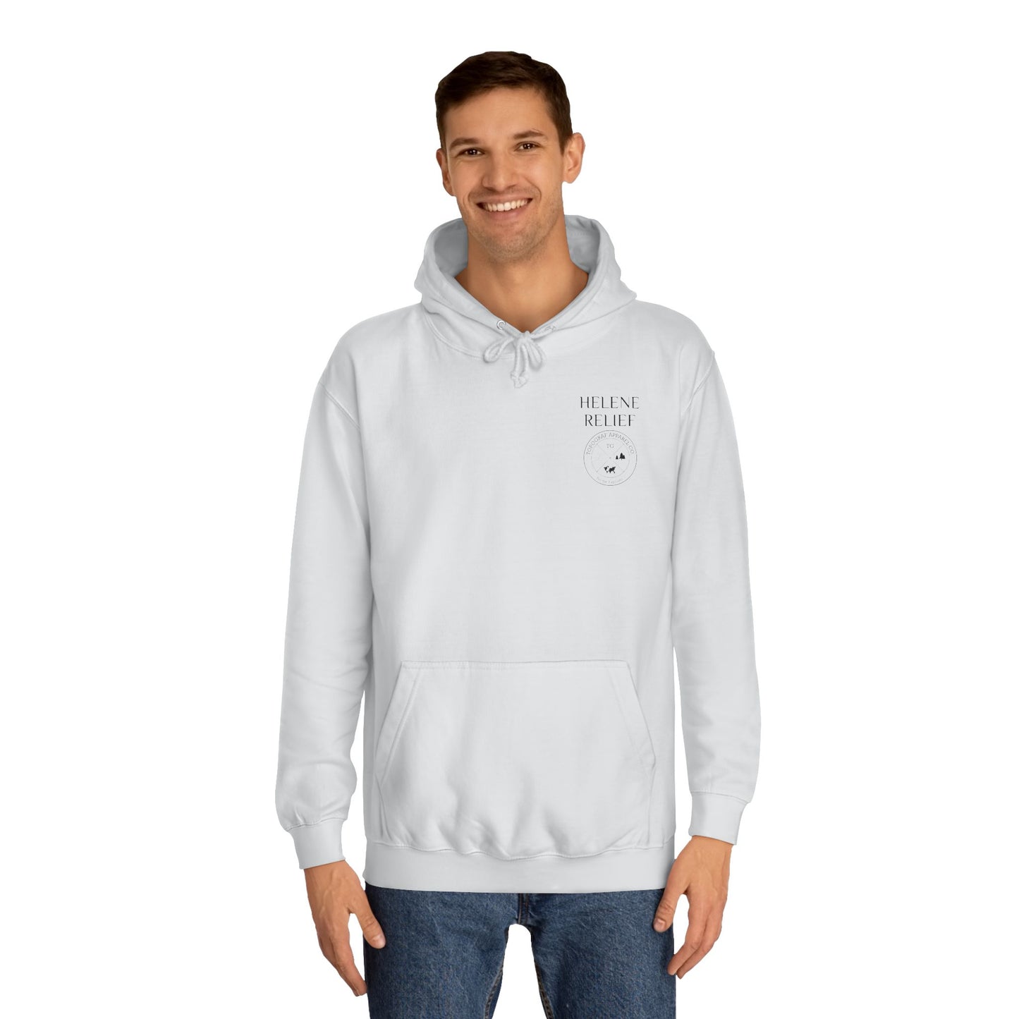 Western North Carolina Helene Relief Hooded Sweatshirt