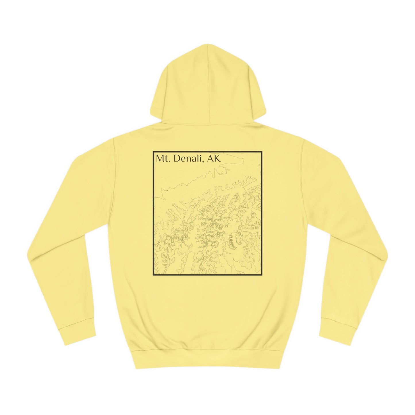 Mt. Denali, AK Hooded Sweatshirt