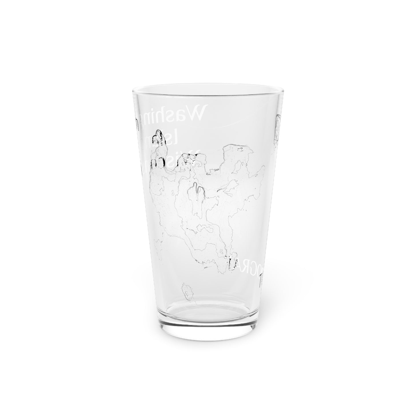 Washington Island, WI Pint Glass, 16oz