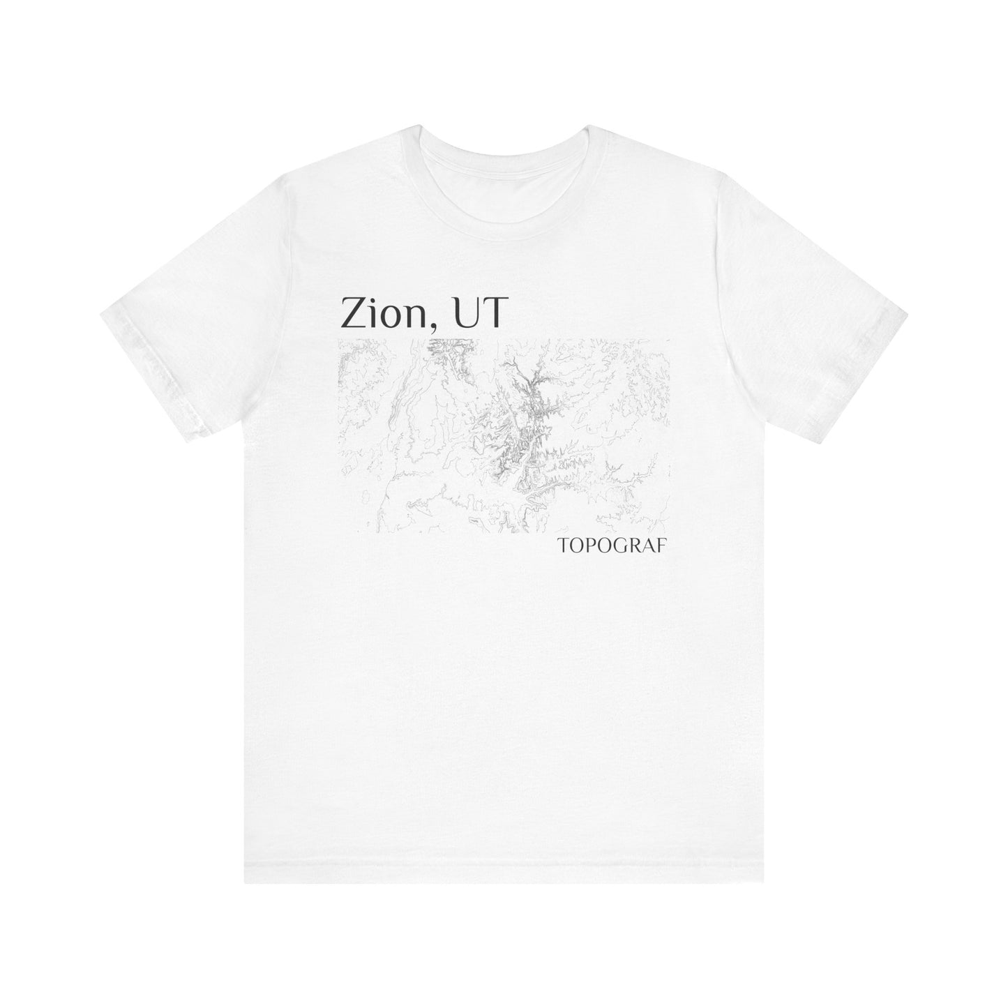 Zion, UT Short Sleeve Tee