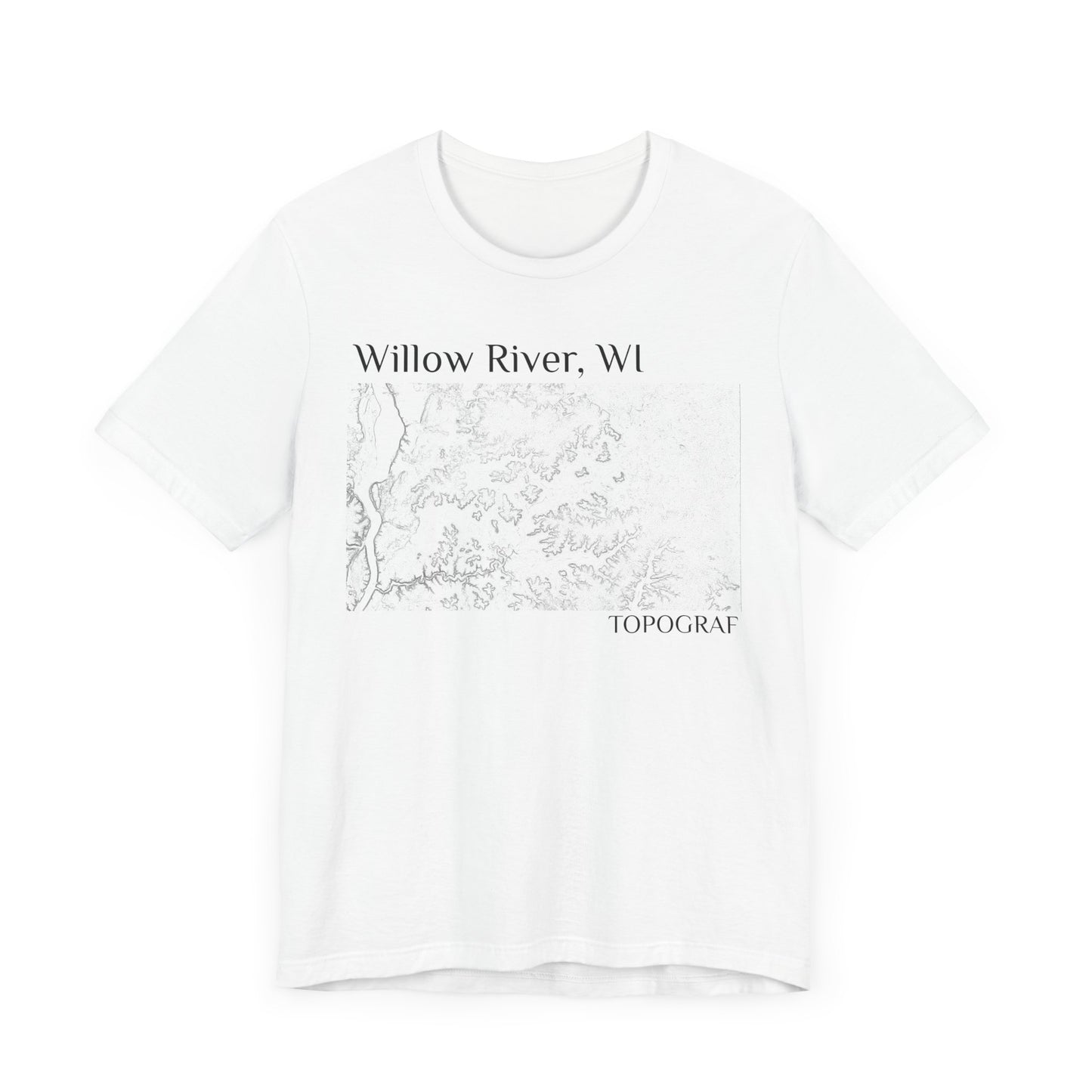 Willow River, WI Short Sleeve Tee