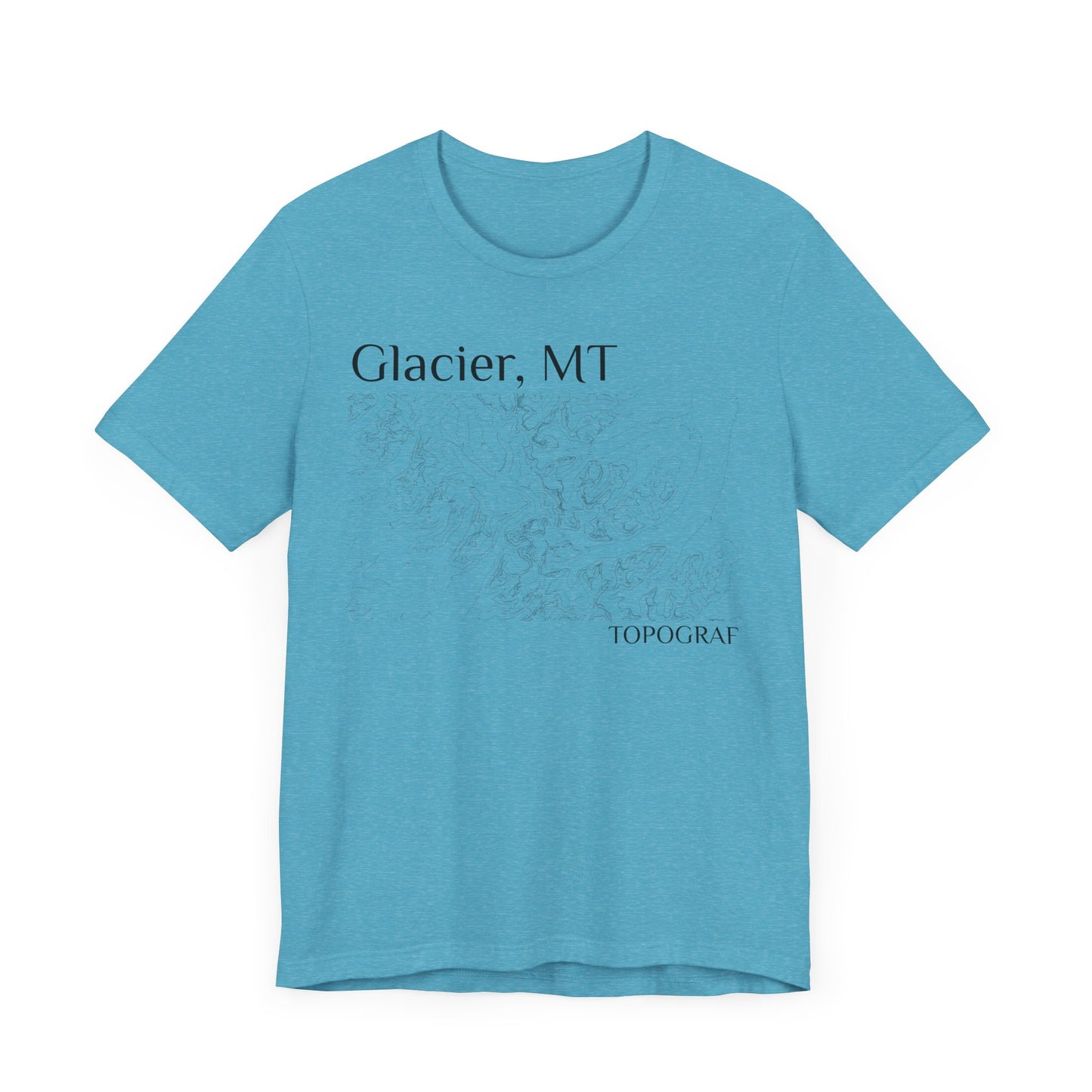 Glacier, MT Short Sleeve Tee