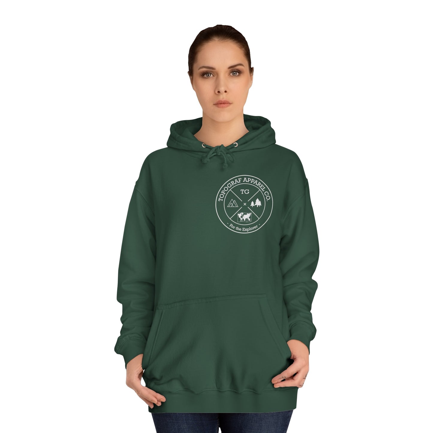 Mt. Whitney, CA Hooded Sweatshirt