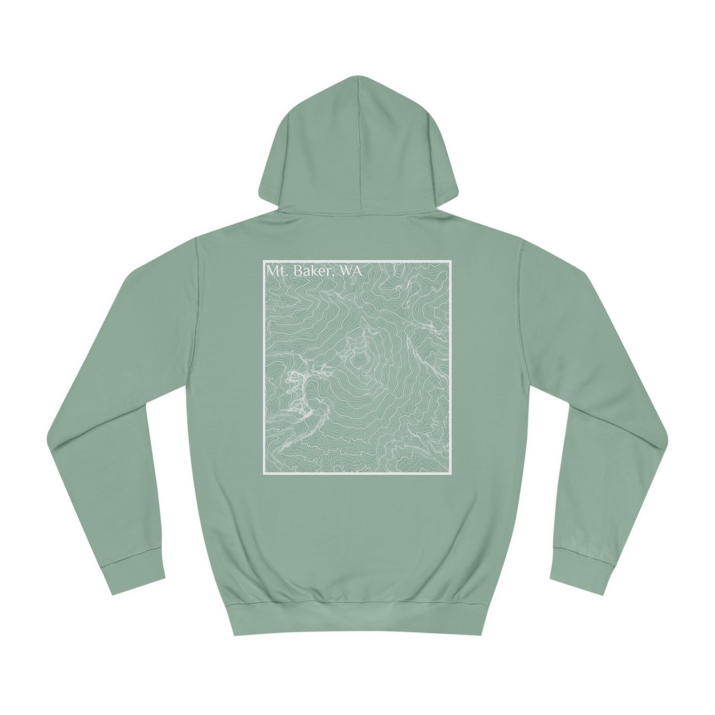 Mt. Baker, WA Hooded Sweatshirt