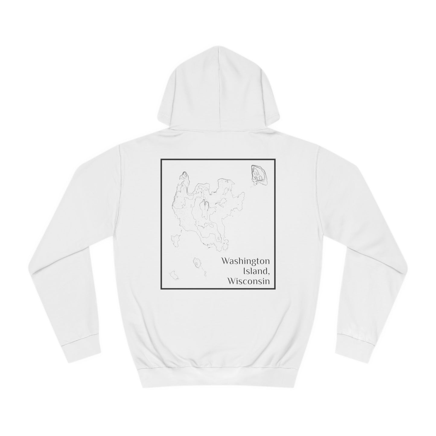 Washington Island, WI Hooded Sweatshirt