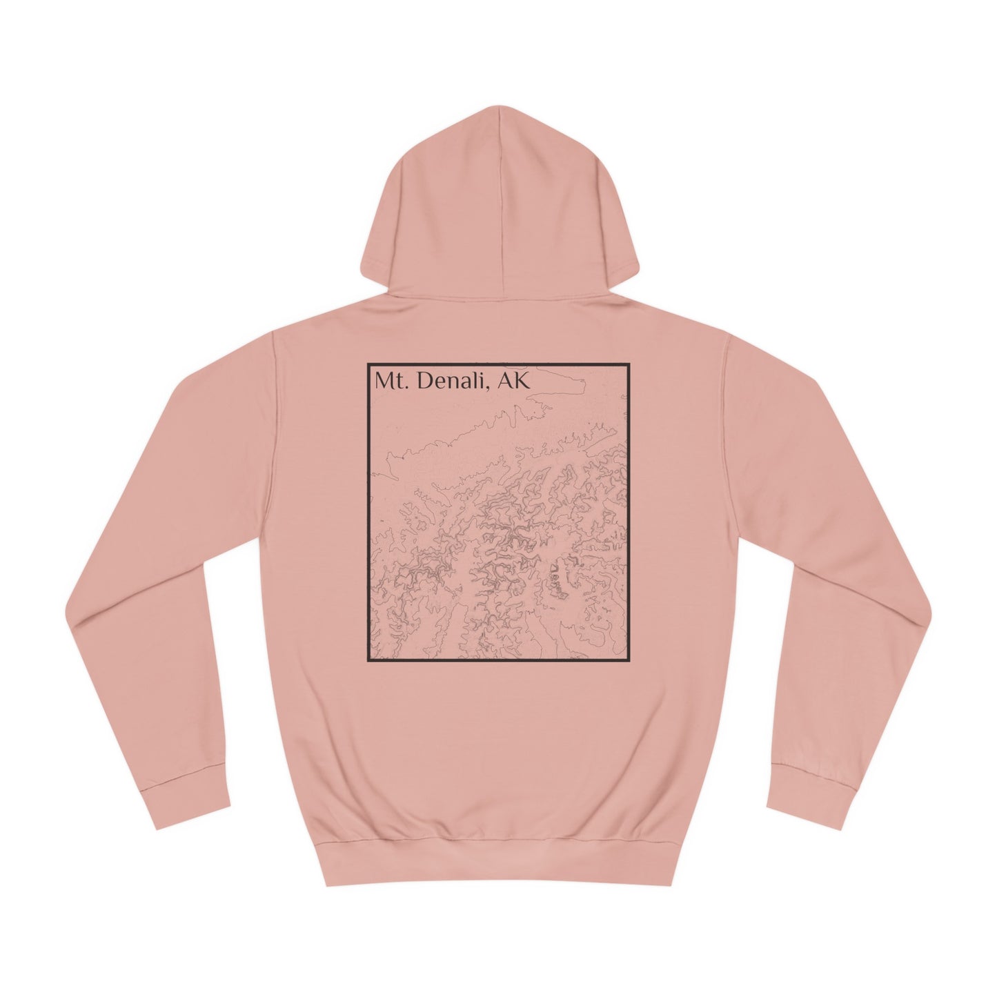 Mt. Denali, AK Hooded Sweatshirt