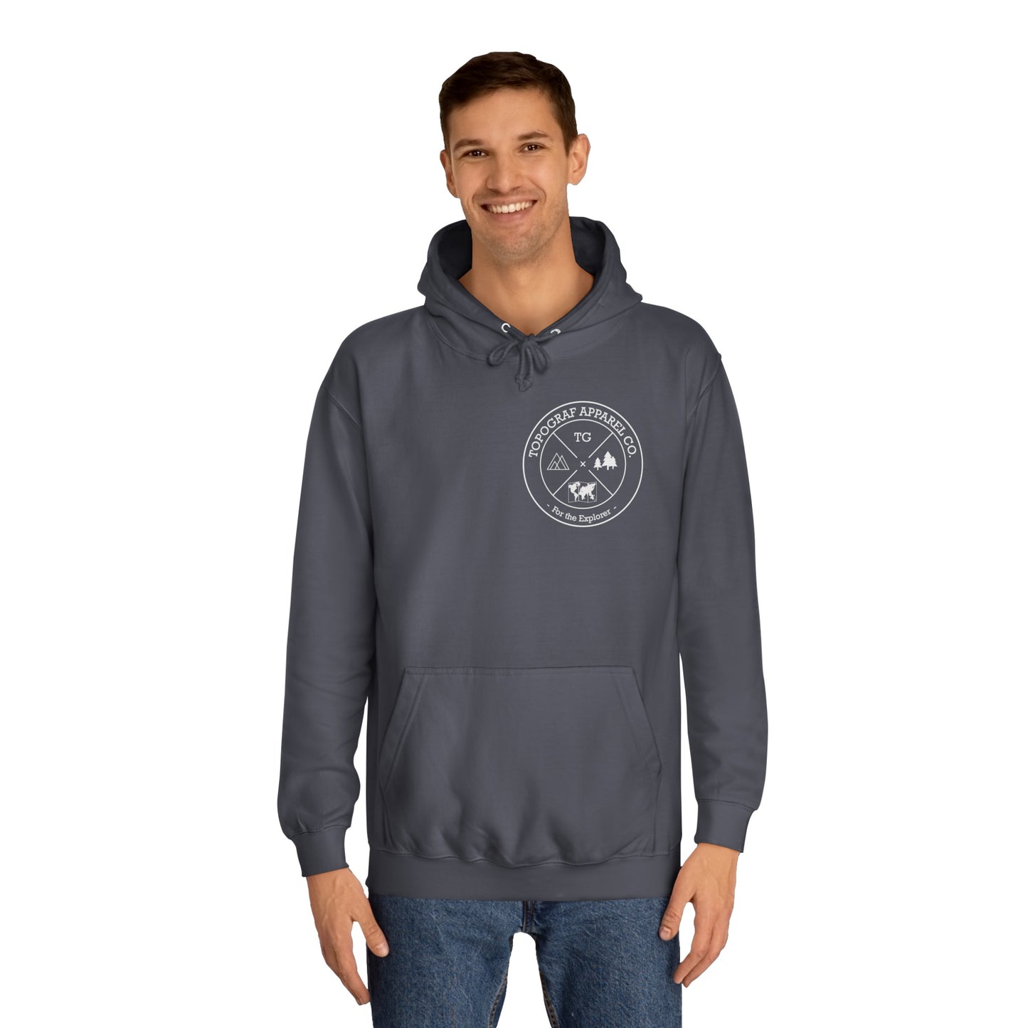 Mt. Whitney, CA Hooded Sweatshirt