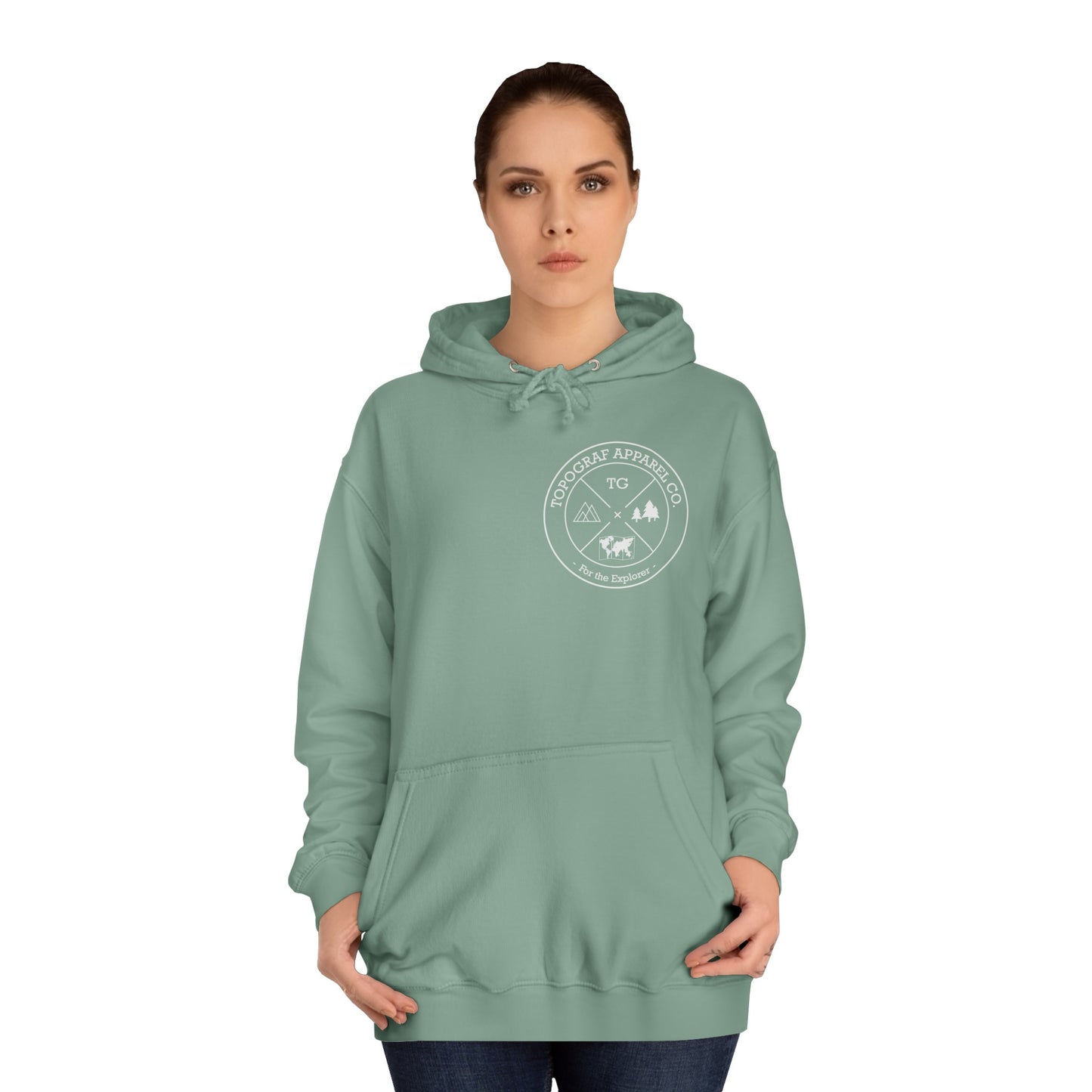 Mt. Katahdin, ME Hooded Sweatshirt