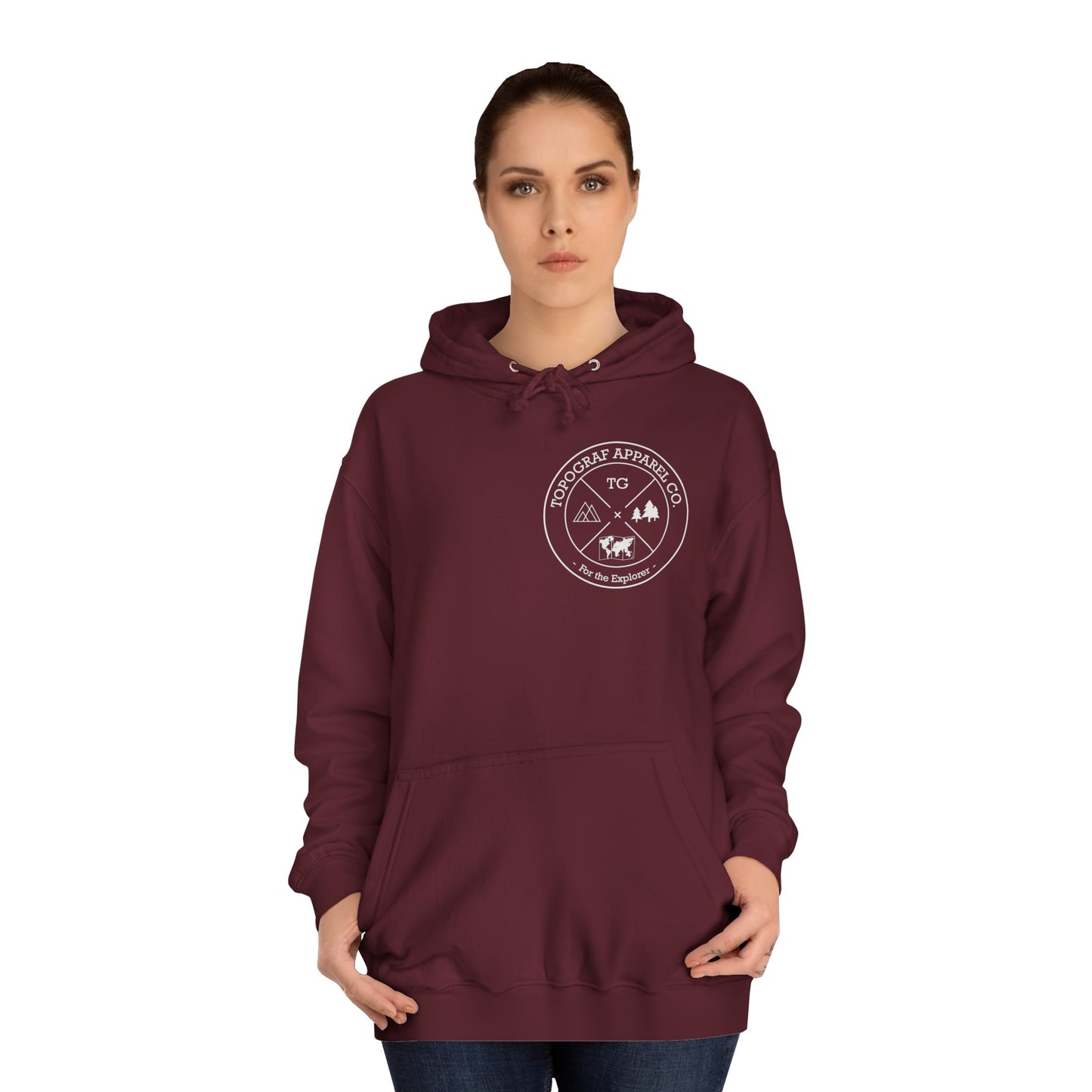 Mt. Katahdin, ME Hooded Sweatshirt