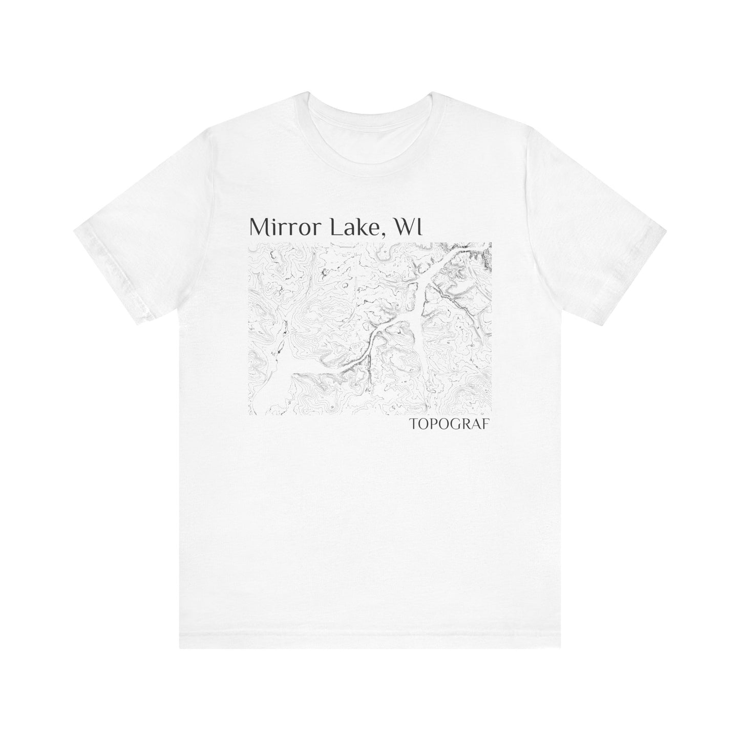 Mirror Lake, WI Short Sleeve Tee