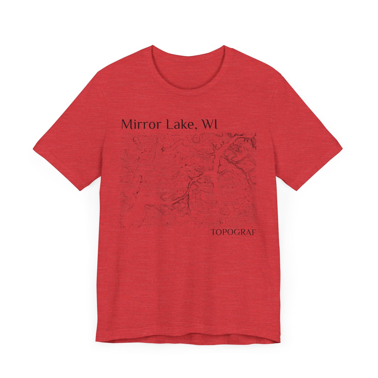 Mirror Lake, WI Short Sleeve Tee