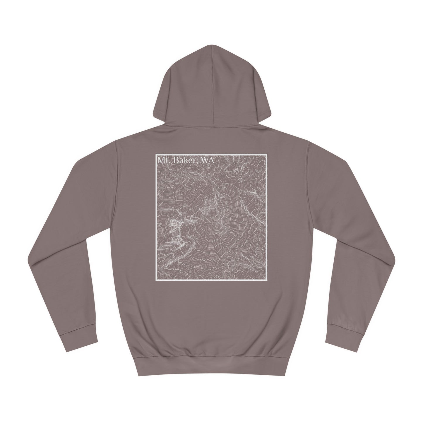 Mt. Baker, WA Hooded Sweatshirt