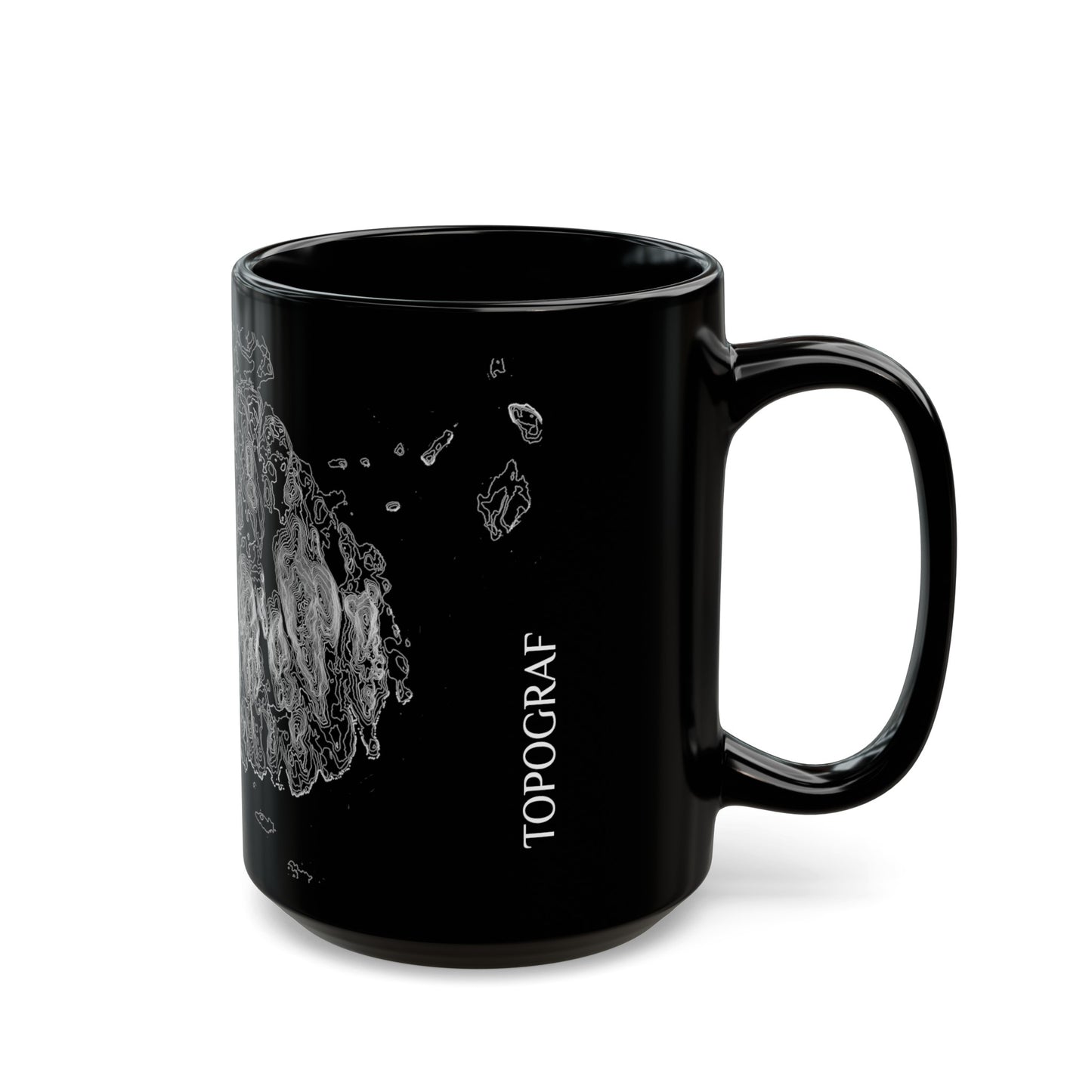 Acadia, ME Black Mug 15 oz.