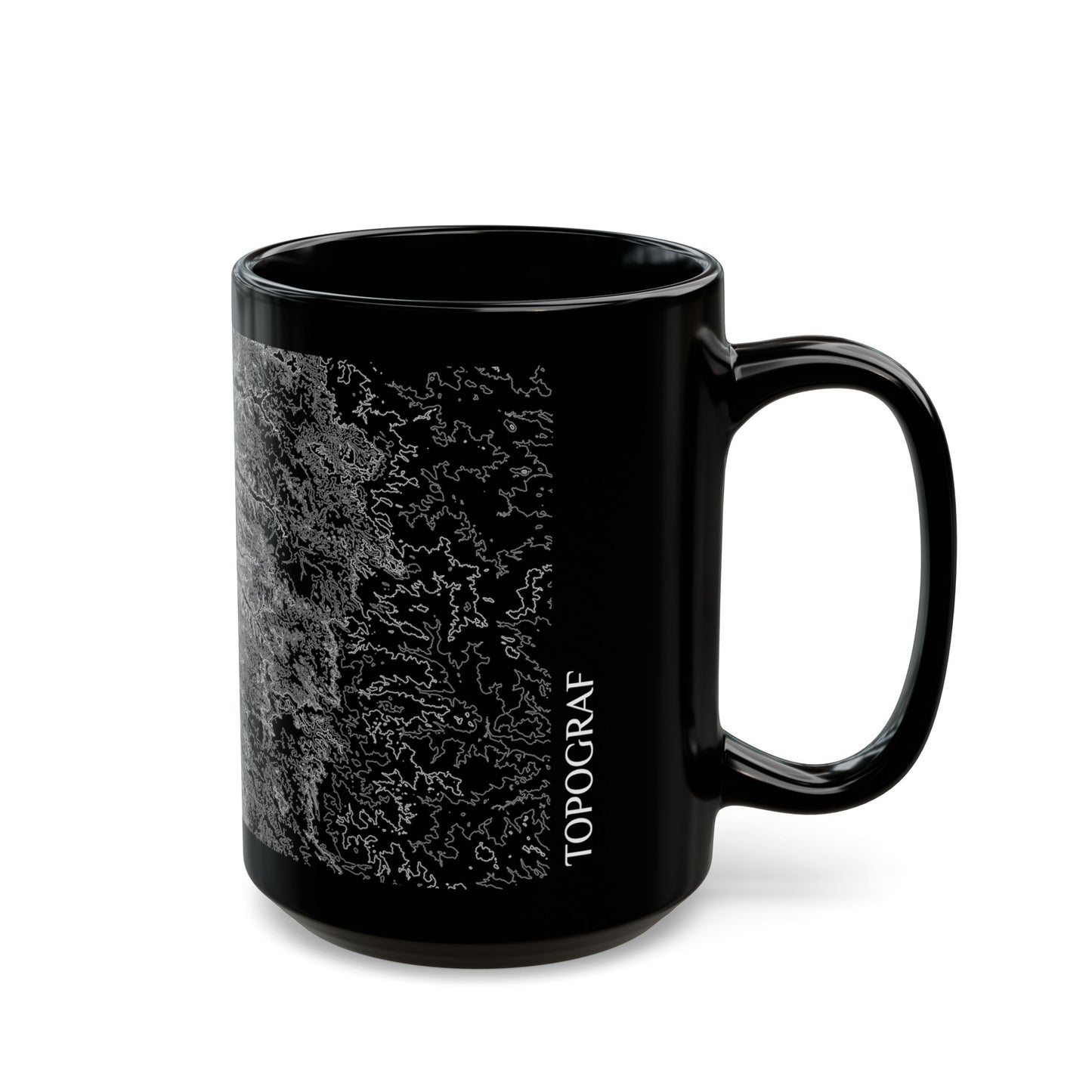 Theodore Roosevelt, ND Black Mug 15 oz.