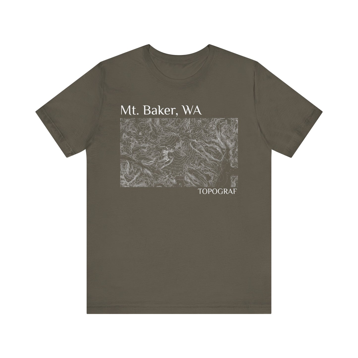 Mt. Baker, WA Short Sleeve Tee