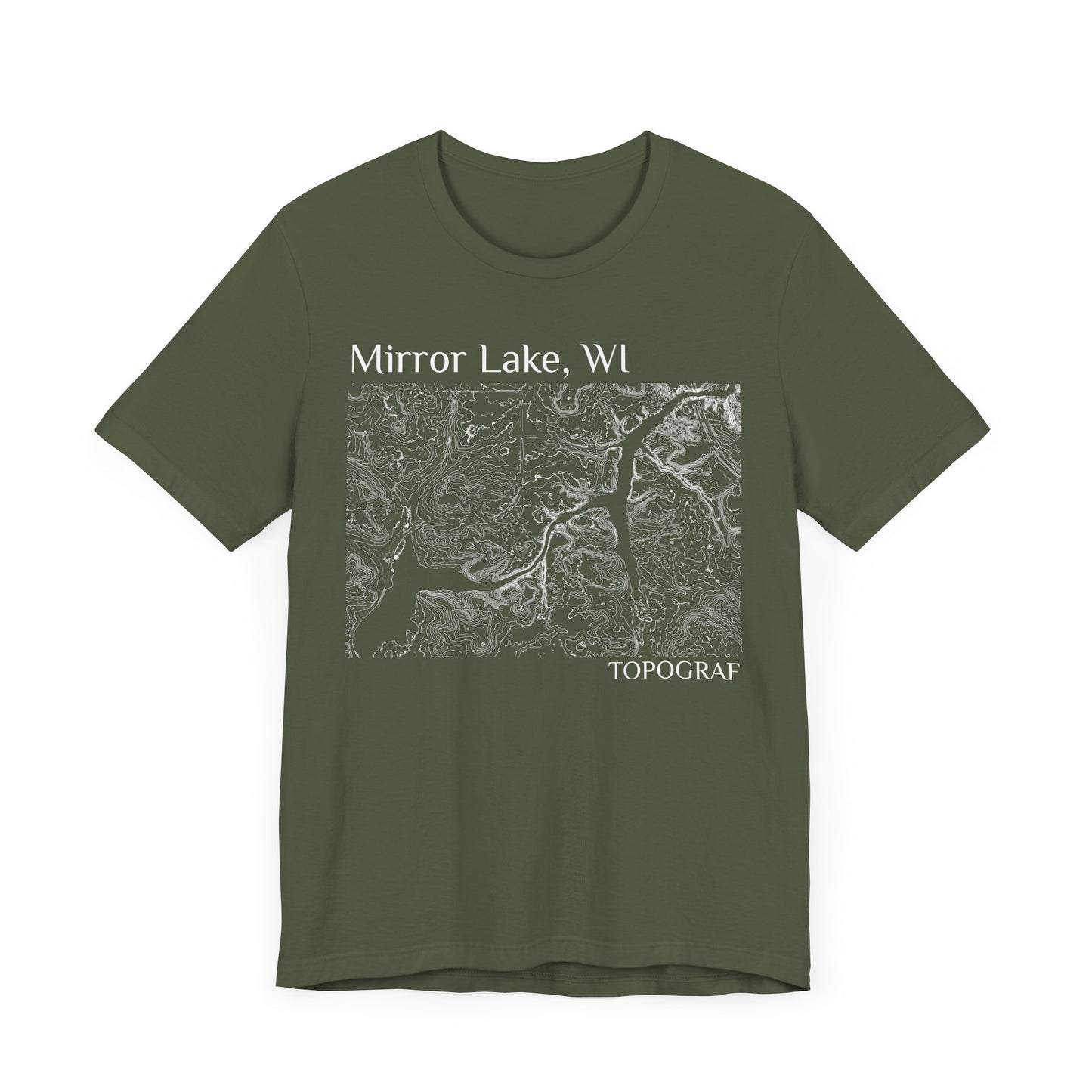 Mirror Lake, WI Short Sleeve Tee