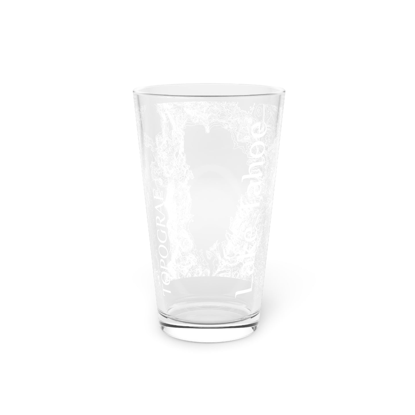 Lake Tahoe Pint Glass, 16oz