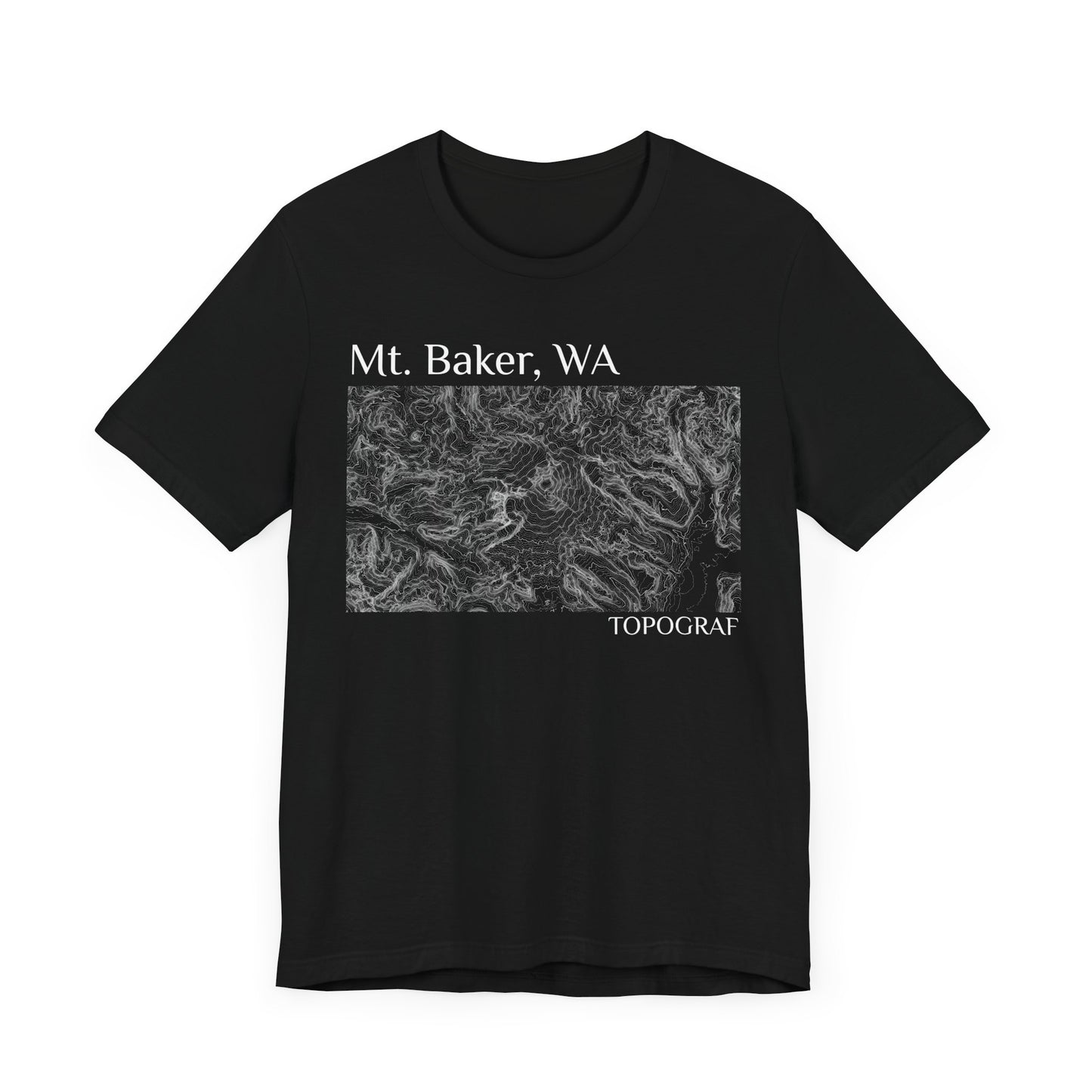 Mt. Baker, WA Short Sleeve Tee