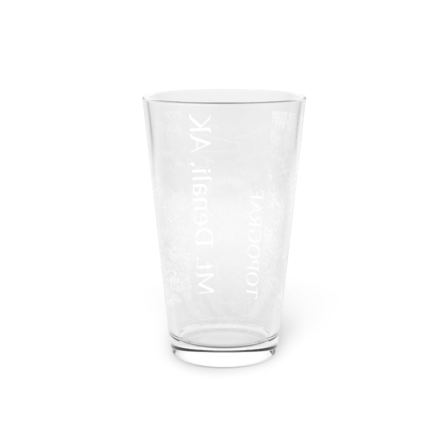 Mt. Denali, AK Pint Glass, 16oz