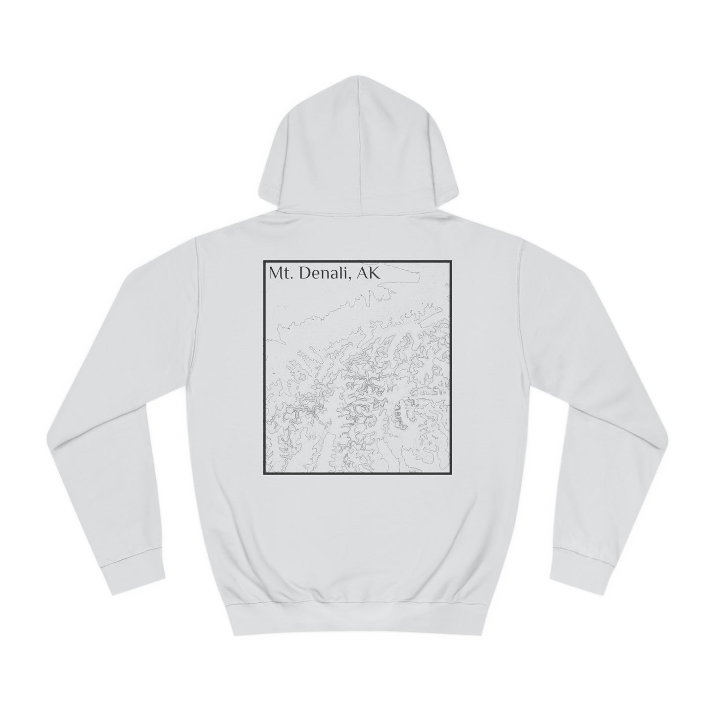 Mt. Denali, AK Hooded Sweatshirt