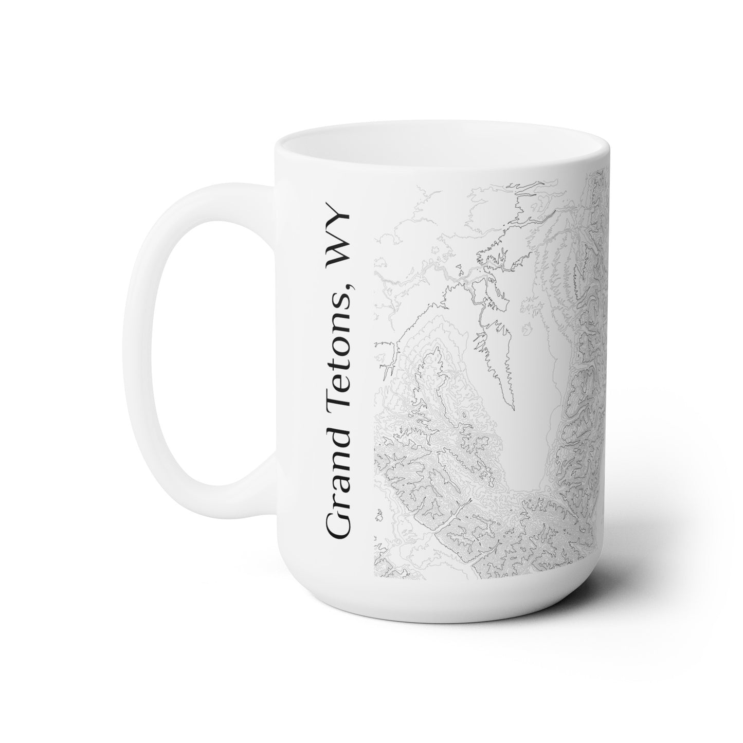 Grand Tetons, WY Mug 15oz