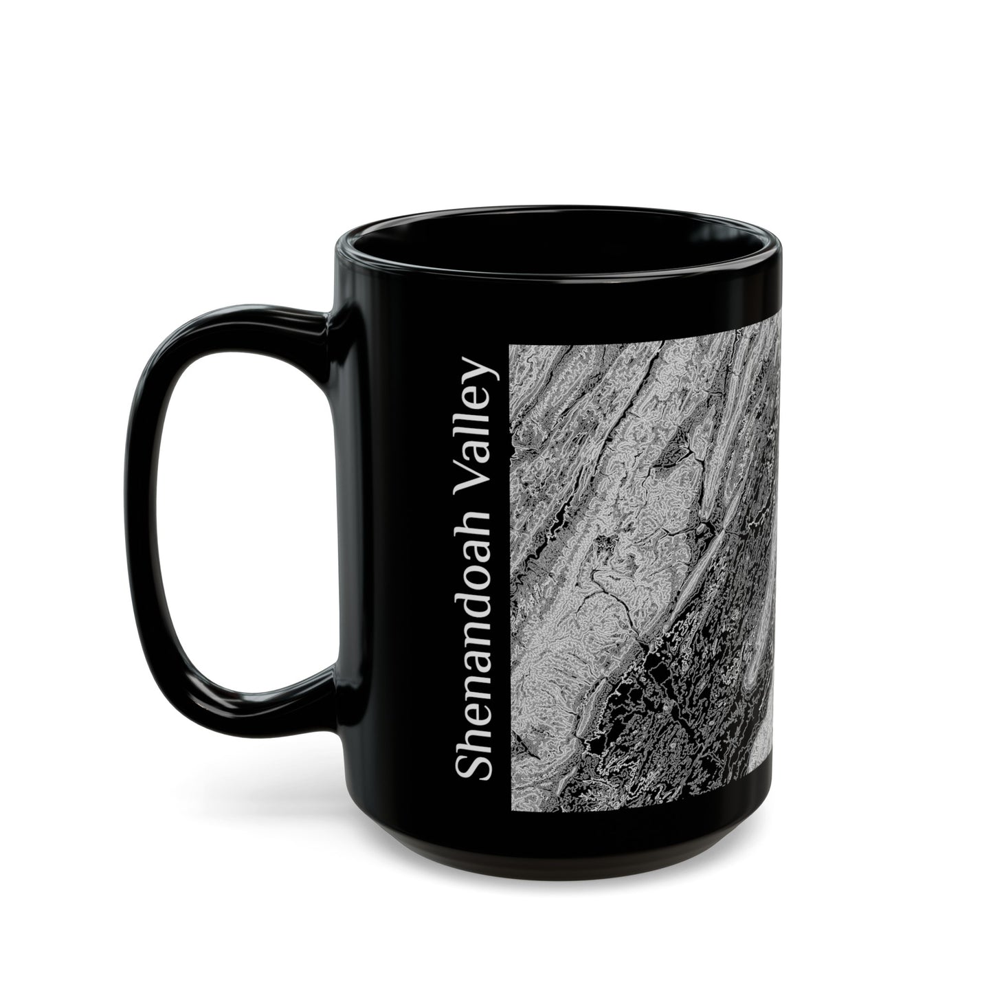 Shenandoah Valley Black Mug 15 oz.