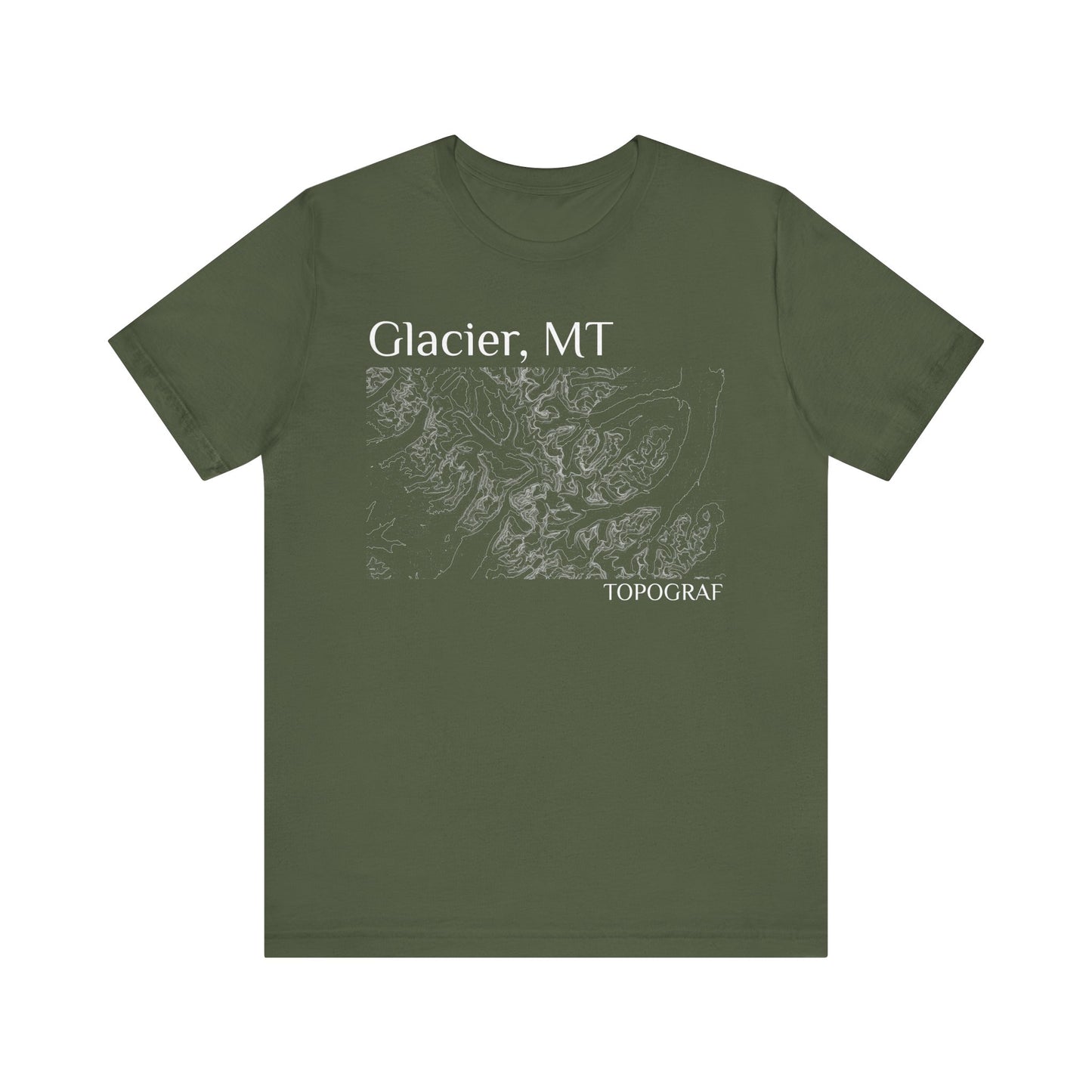 Glacier, MT Short Sleeve Tee