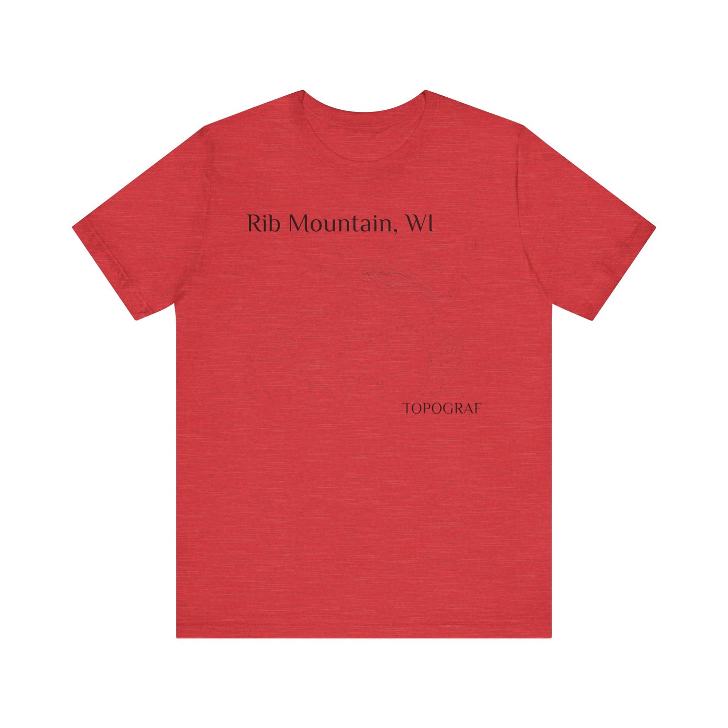 Rib Mountain, WI Short Sleeve Tee