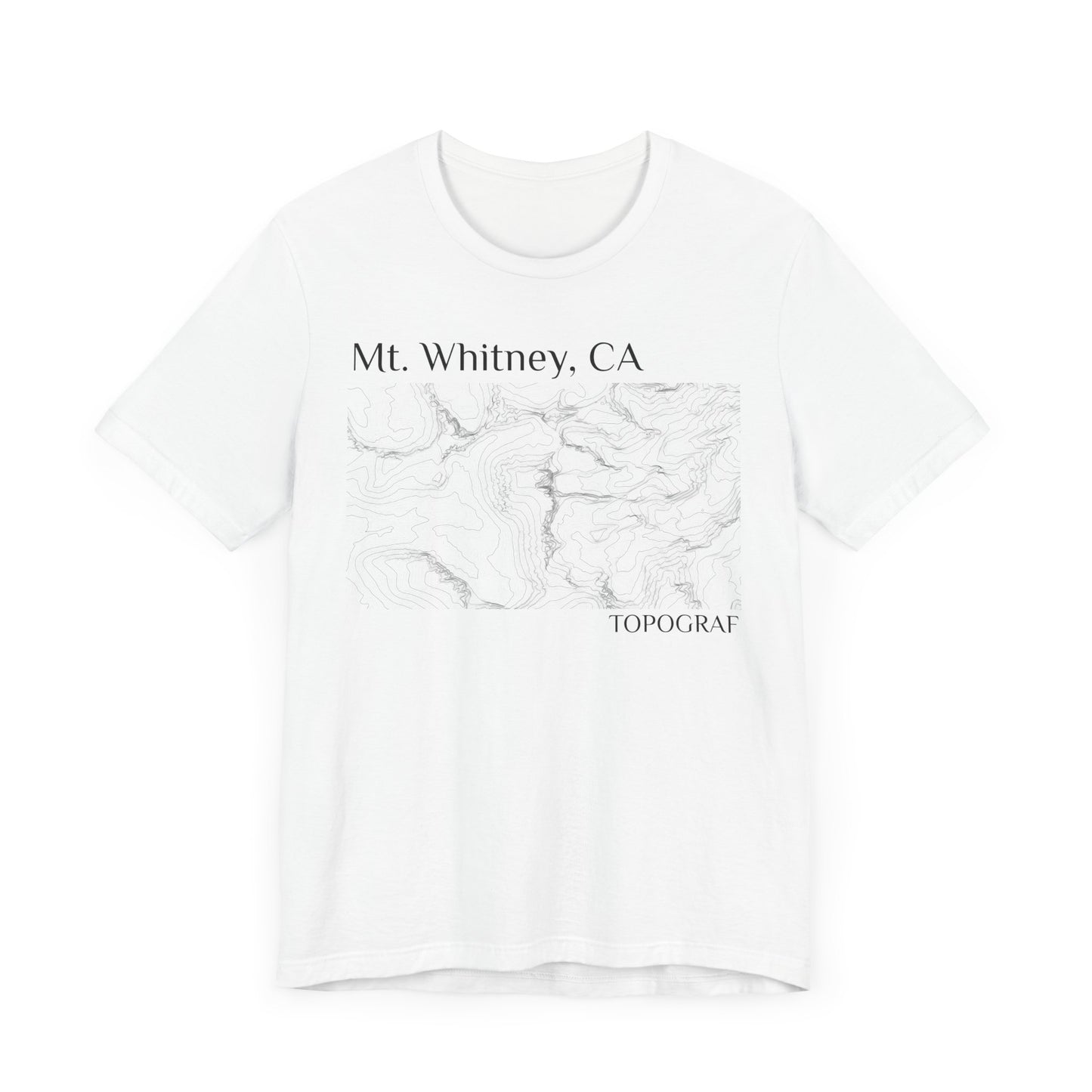 Mt. Whitney, CA Short Sleeve Tee