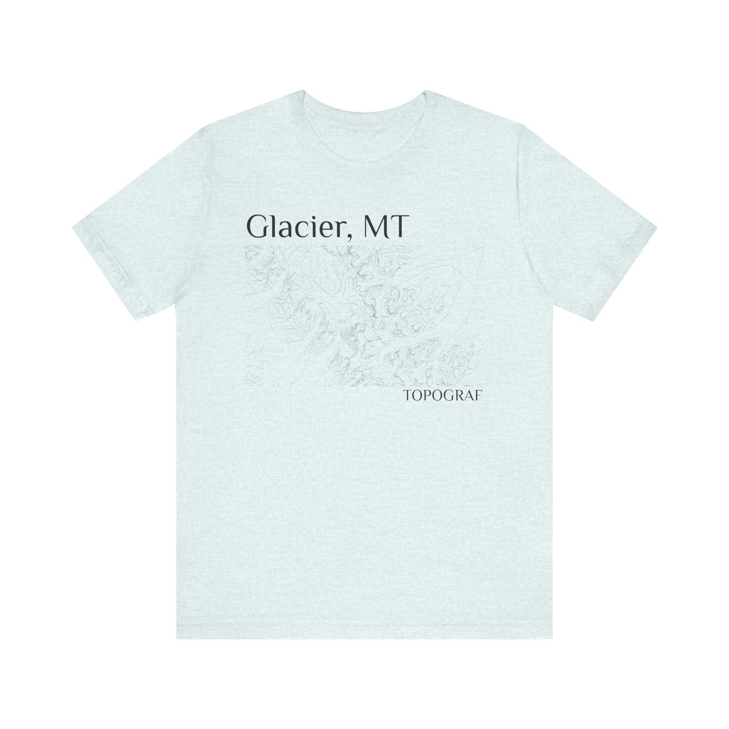 Glacier, MT Short Sleeve Tee