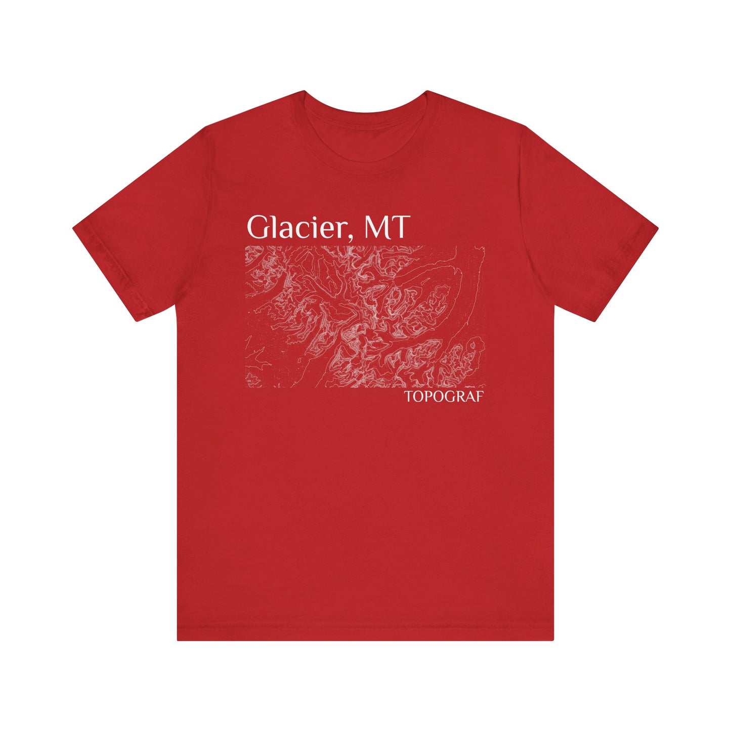 Glacier, MT Short Sleeve Tee