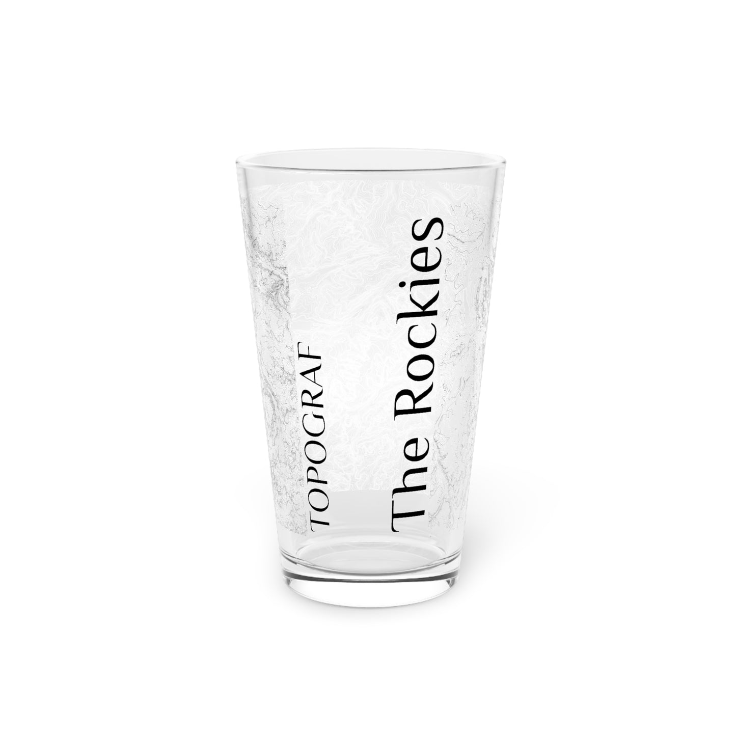 The Rockies Pint Glass, 16oz