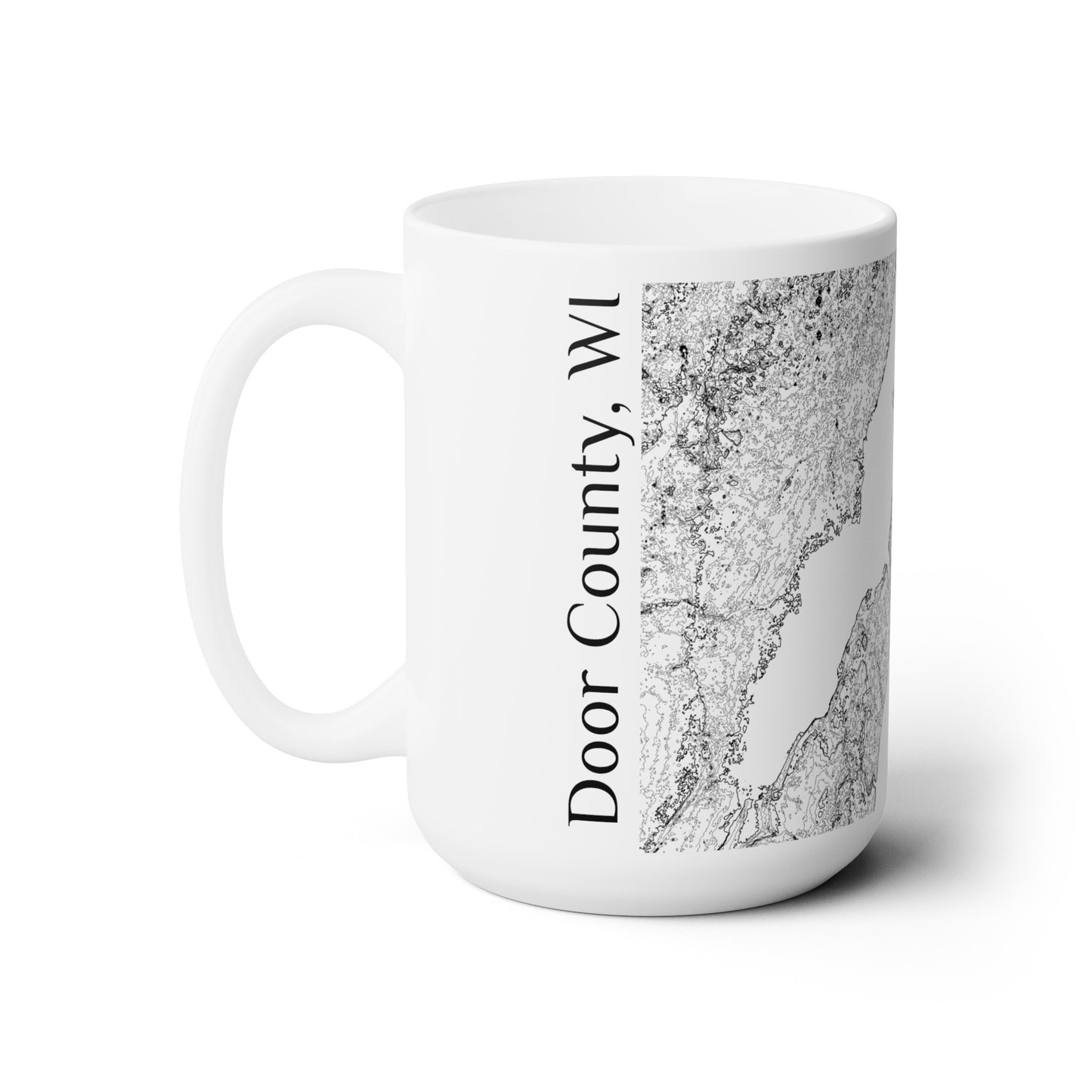 Door County, WI Mug 15oz